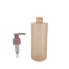 La bottiglia costolata della lozione della vite di plastica pompa il dosaggio 4cc