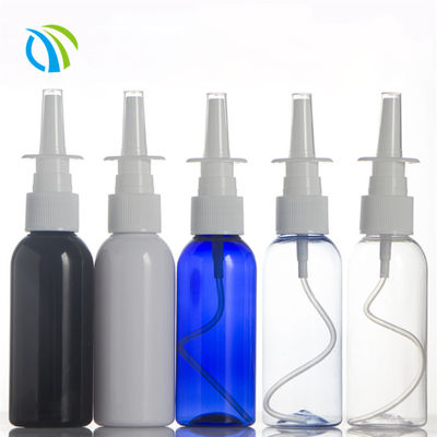 18/410   Lo spray nasale pompa la bottiglia blu dello spruzzatore libero della foschia 0.12ml di BPA