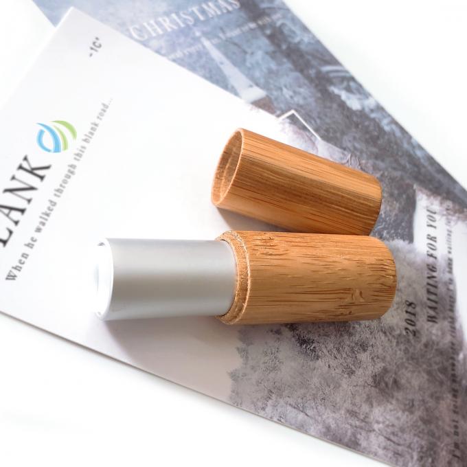 contenitore cosmetico professionale di bambù del balsamo di labbro 10ml fatto in Cina