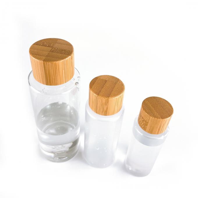 Tappo di bottiglia con tappo a vite di bambù 18mm 20mm del cappuccio di legno a lamella del diffusore della natura 24mm 28mm